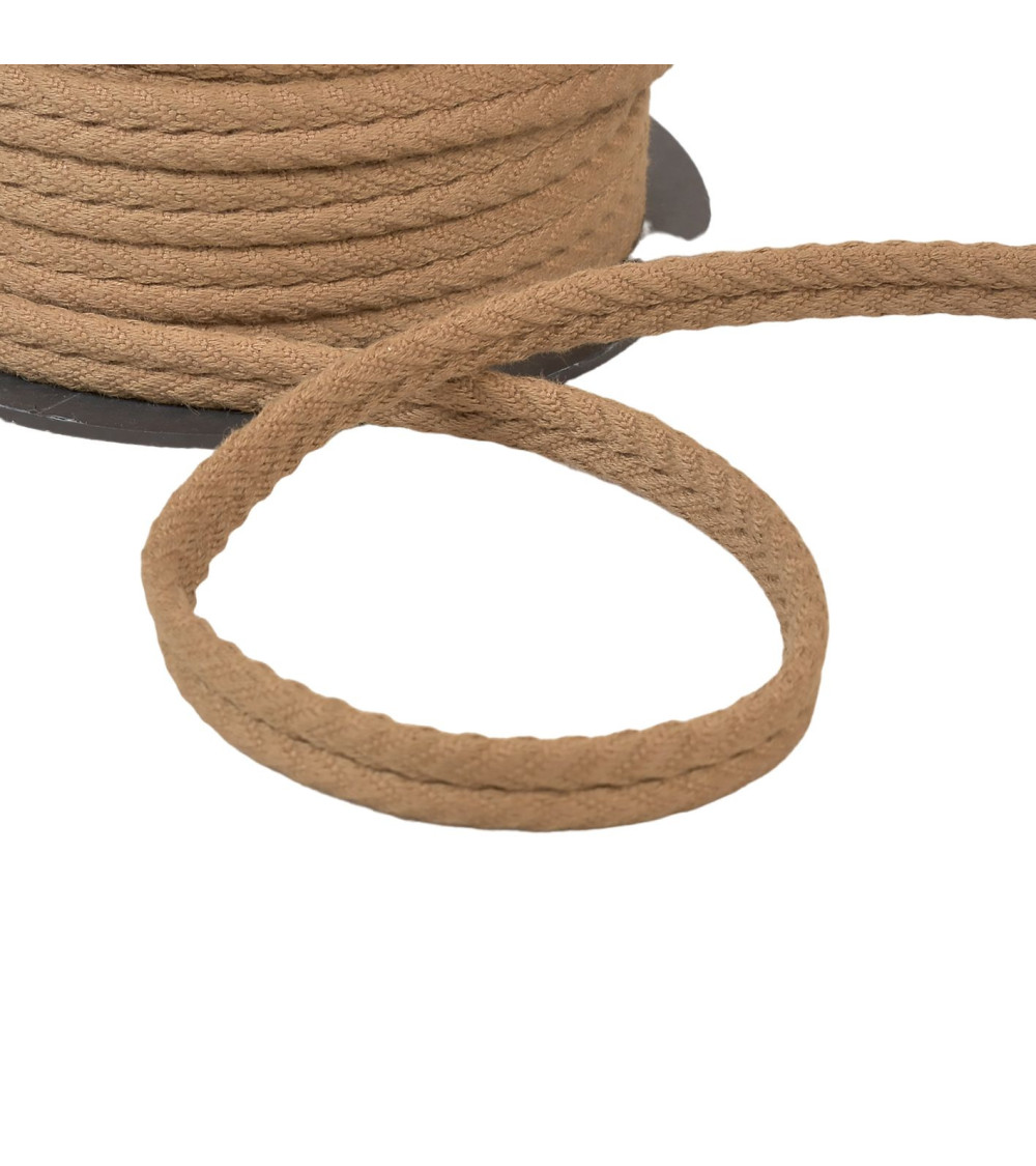 20m spool double herringbone cord 10mm old gold