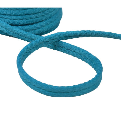 20m spool double herringbone cord 10mm duck blue