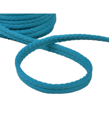 20m spool double herringbone cord 10mm duck blue
