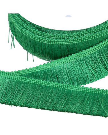 15m spool thick fringe 45mm bright green