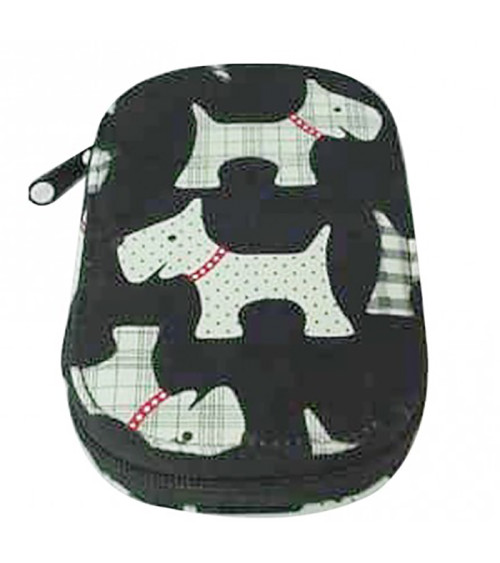 Sewing pouch 16x12cm dogs