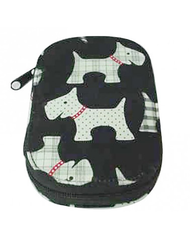 Sewing pouch 16x12cm dogs