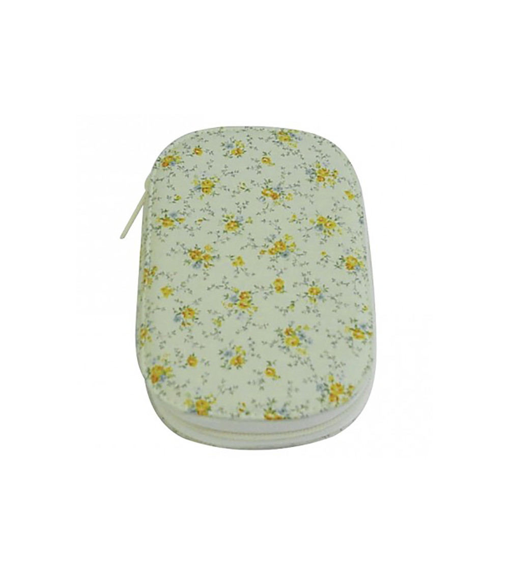 Sewing pouch 16x12cm liberty yellow