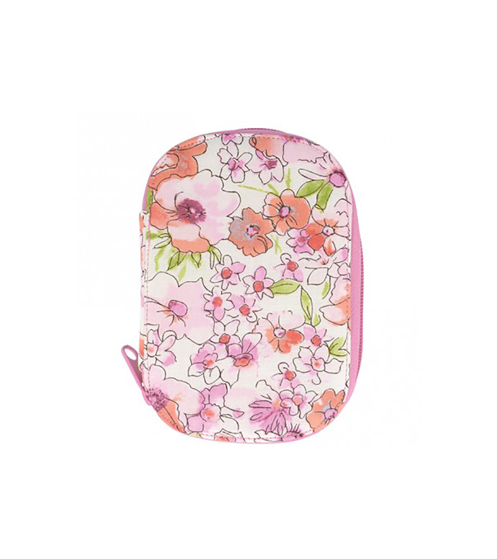 Sewing pouch 16x12cm liberty vintage pink