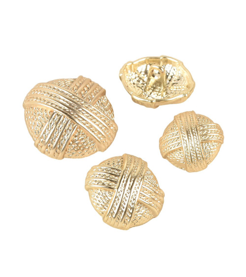 Gold ball button
