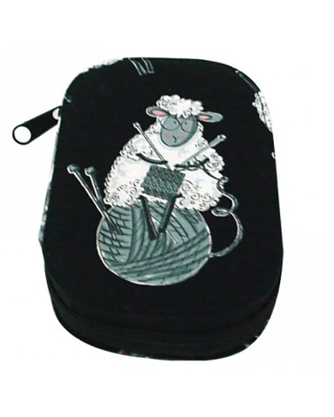 Sewing pouch 16x12cm sheep