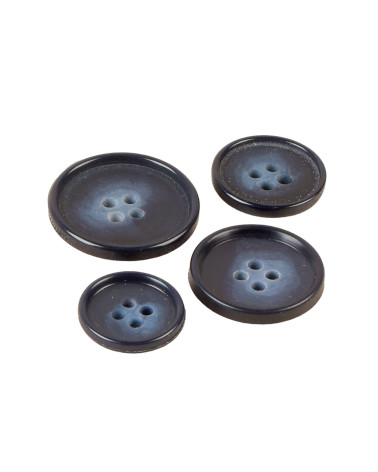 Navy blue suit button