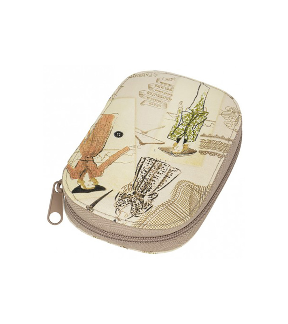 Sewing pouch 16x12cm vintage fashion