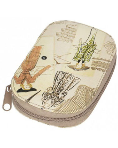 Sewing pouch 16x12cm vintage fashion