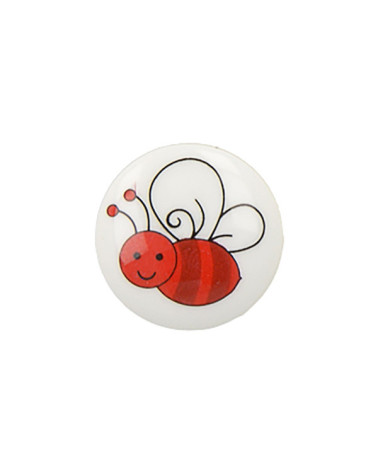 Set mit 3 15-mm-Bienenbasisknöpfen