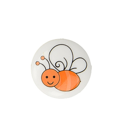 Set of 3 bee base buttons 15mm