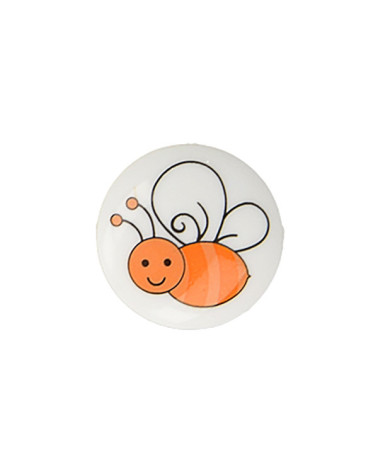 Set of 3 bee base buttons 15mm