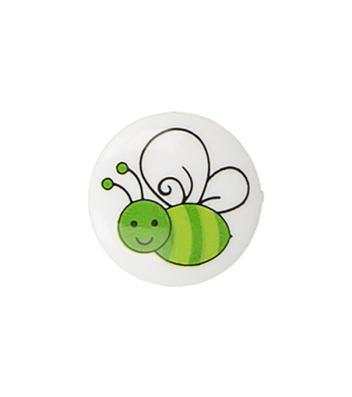Set of 3 bee base buttons 15mm