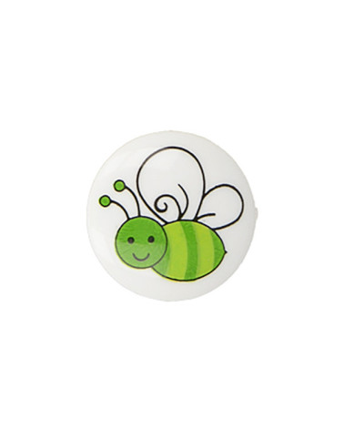 Set of 3 bee base buttons 15mm