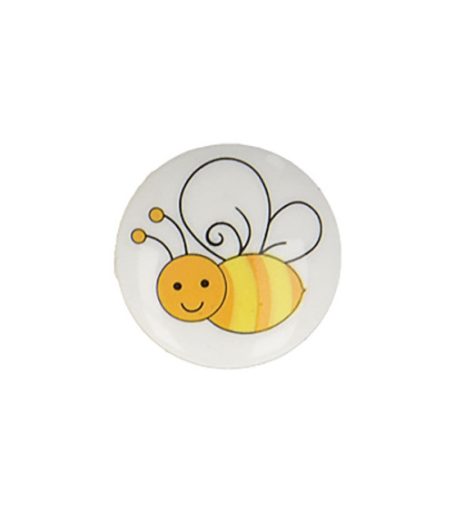 Set of 3 bee base buttons 15mm