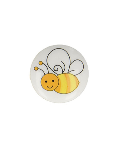 Set of 3 bee base buttons 15mm
