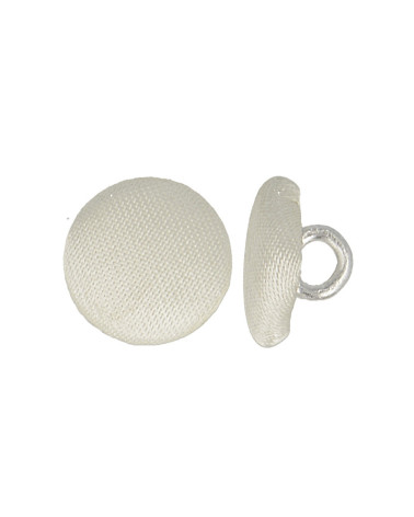 Lot de 3 boutons recouvert satin