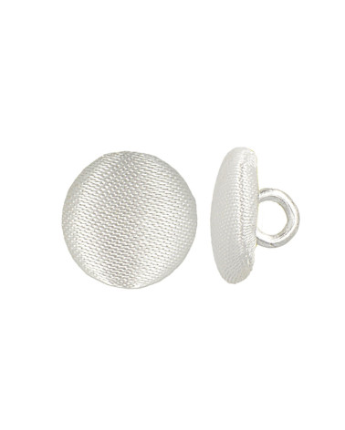 Lot de 3 boutons recouvert satin