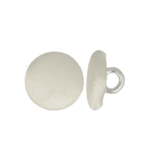 Lot de 3 boutons recouvert satin