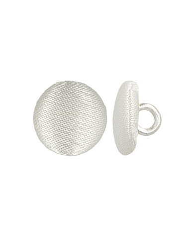 Lot de 3 boutons recouvert satin