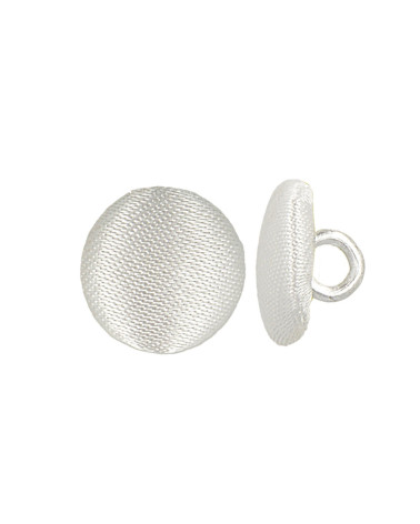 Lot de 3 boutons recouvert satin