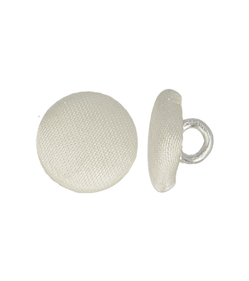 Lot de 3 boutons recouvert satin