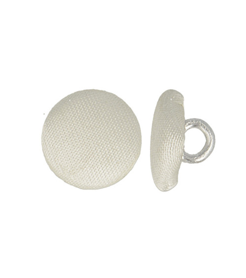 Lot de 3 boutons recouvert satin