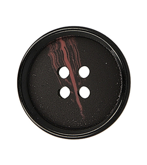 Set of 3 reflective resin buttons