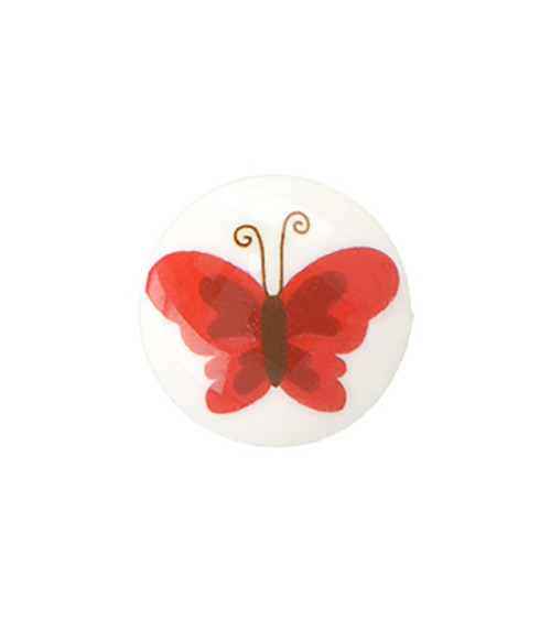 Set of 3 butterfly base buttons 15mm