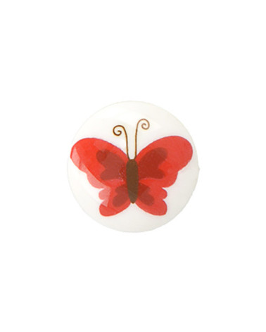 Set of 3 butterfly base buttons 15mm