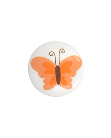 Set of 3 butterfly base buttons 15mm