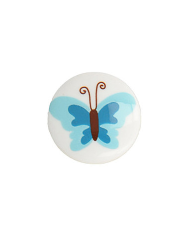 Set of 3 butterfly base buttons 15mm