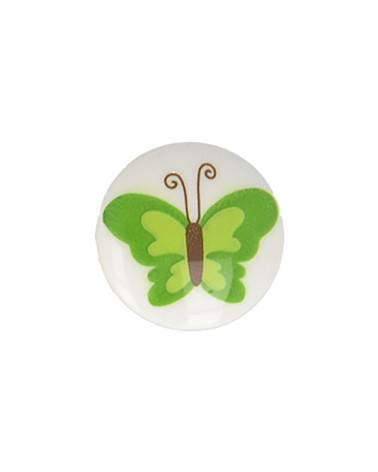 Set of 3 butterfly base buttons 15mm