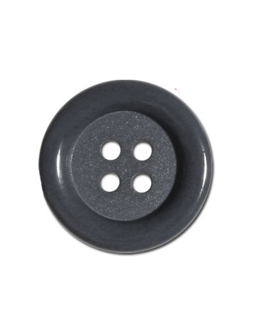 Set mit 3 Clownknöpfen, graue Farbe, 38 mm