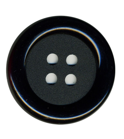 Set of 3 Clown buttons Black color 38mm