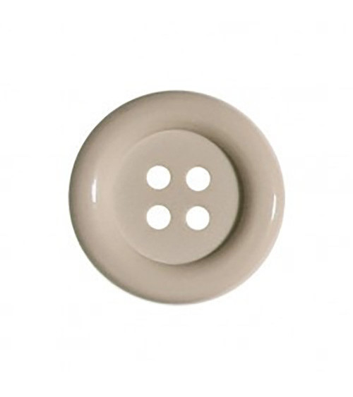 Set of 3 beige Clown buttons 38mm