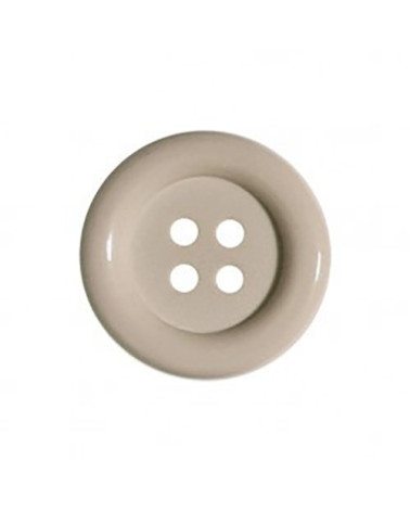 Set of 3 beige Clown buttons 38mm