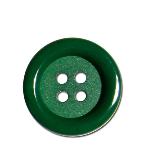 Lot de 3 boutons Clown couleur Vert Sapin 38mm