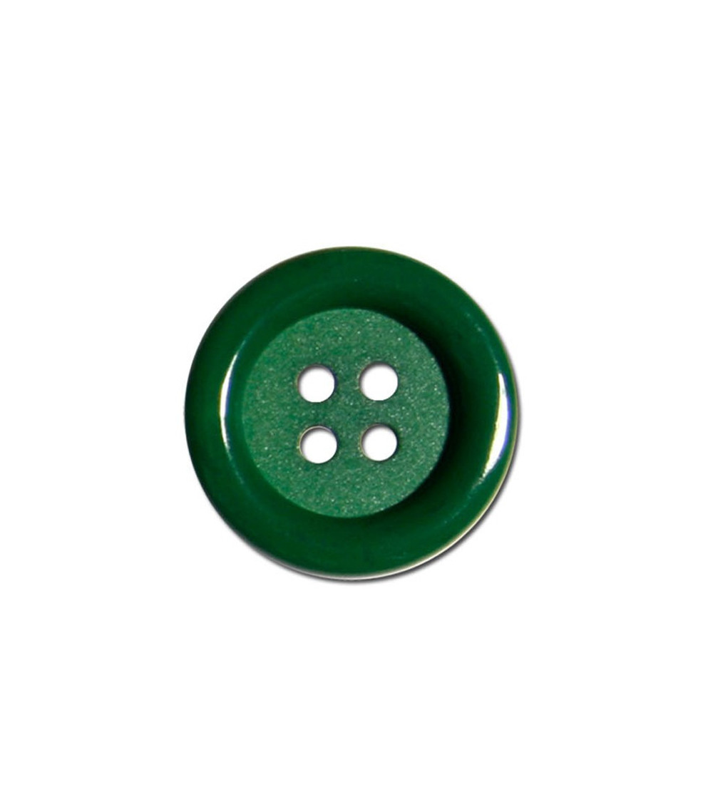 Set of 3 Clown buttons in Fir Green color 38mm