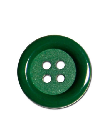 Lot de 3 boutons Clown couleur Vert Sapin 38mm