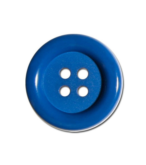 Set of 3 Clown buttons in Roy Blue color 38mm