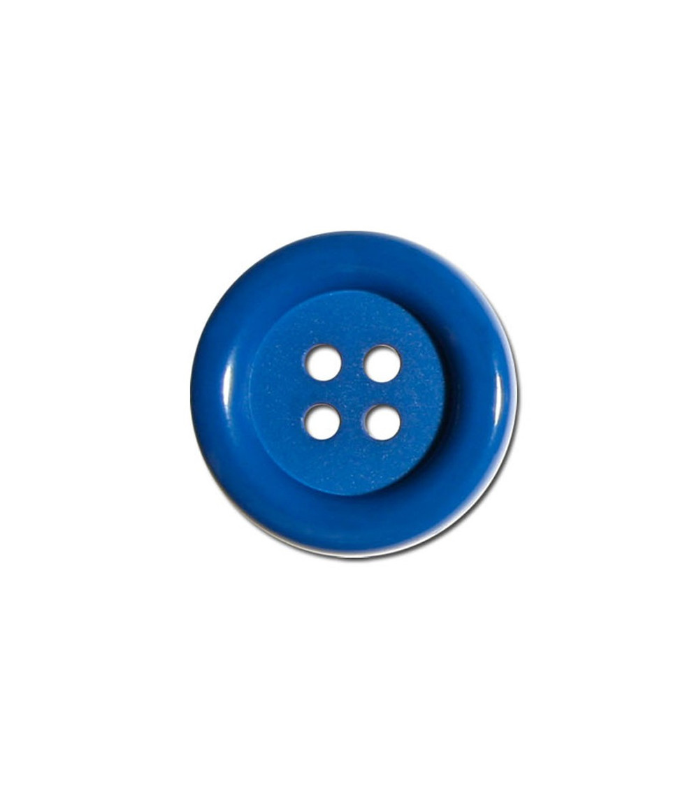 Set of 3 Clown buttons in Roy Blue color 38mm