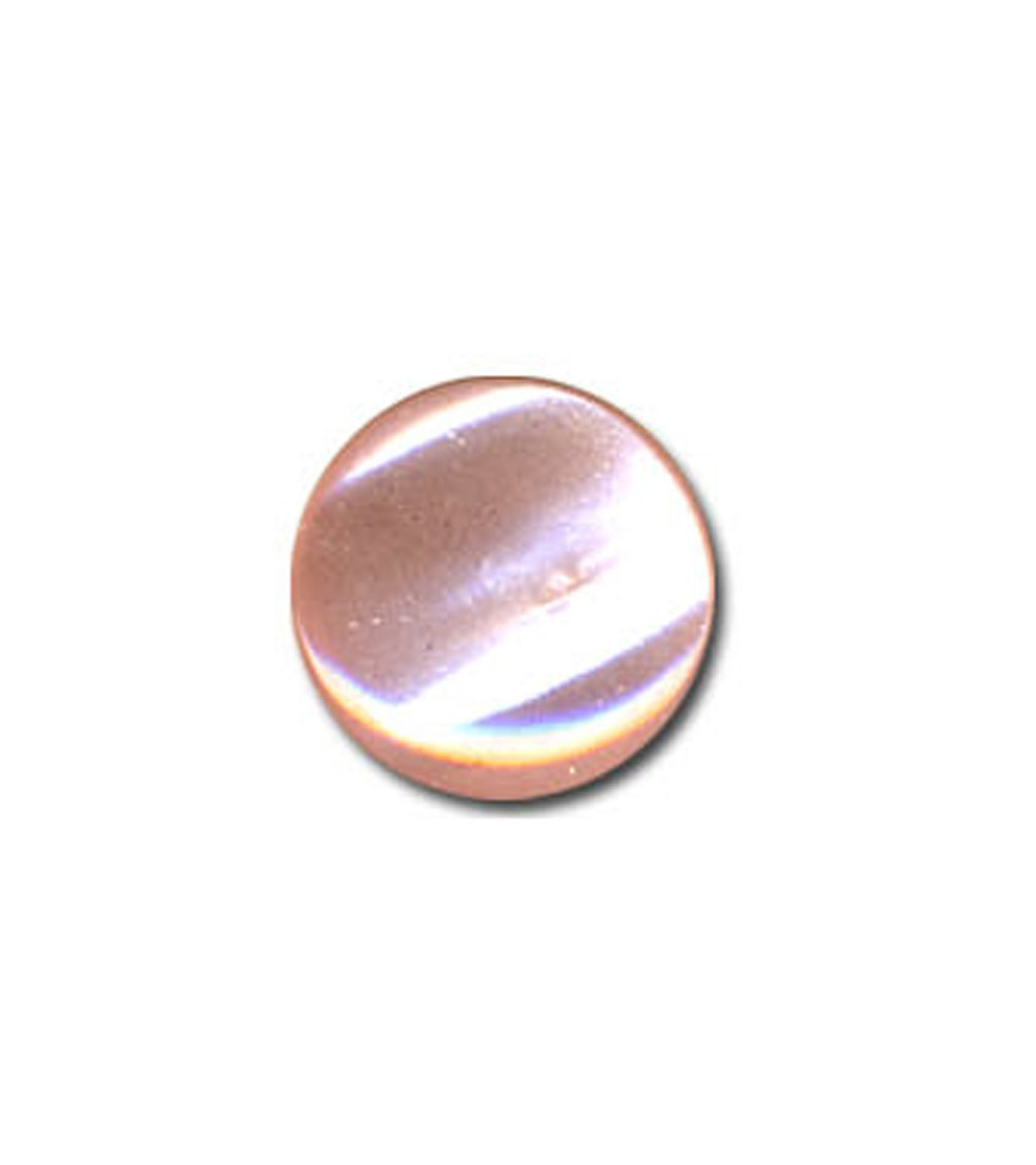 Set of 3 Candy-shaped buttons in Baby Pink color 13mm