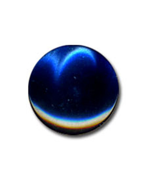 Lot de 3 boutons en forme de Bonbon couleur Marine 13mm