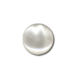 Lot de 3 boutons en forme de Bonbon couleur Blanc 13mm