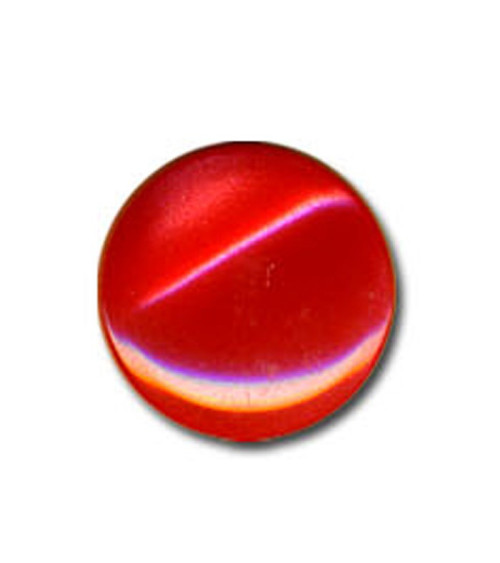 Lot de 3 boutons en forme de Bonbon couleur Rouge 13mm