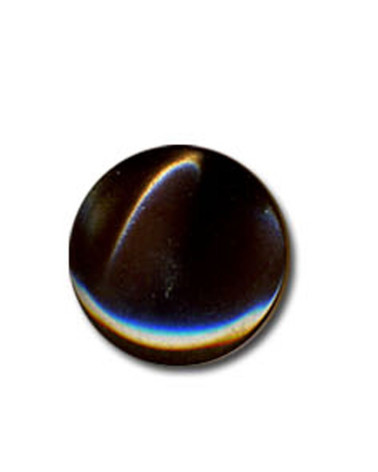 Set di 3 bottoni a forma di colore marrone confetto 13 mm