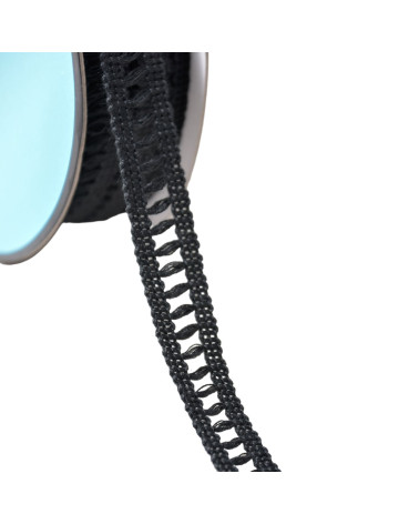 Day braid scale 15mm black per meter