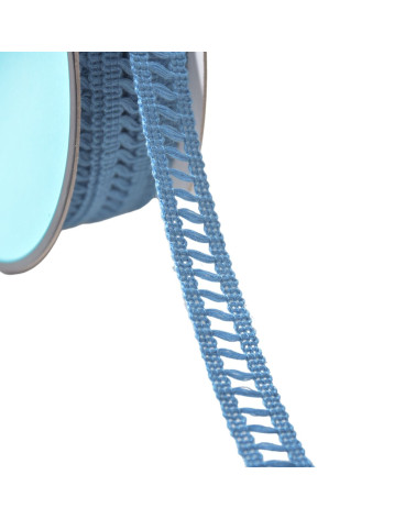 Day braid scale 15mm gypsy blue by the meter