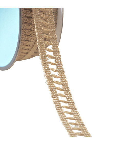 Day braid scale 15mm beige per meter